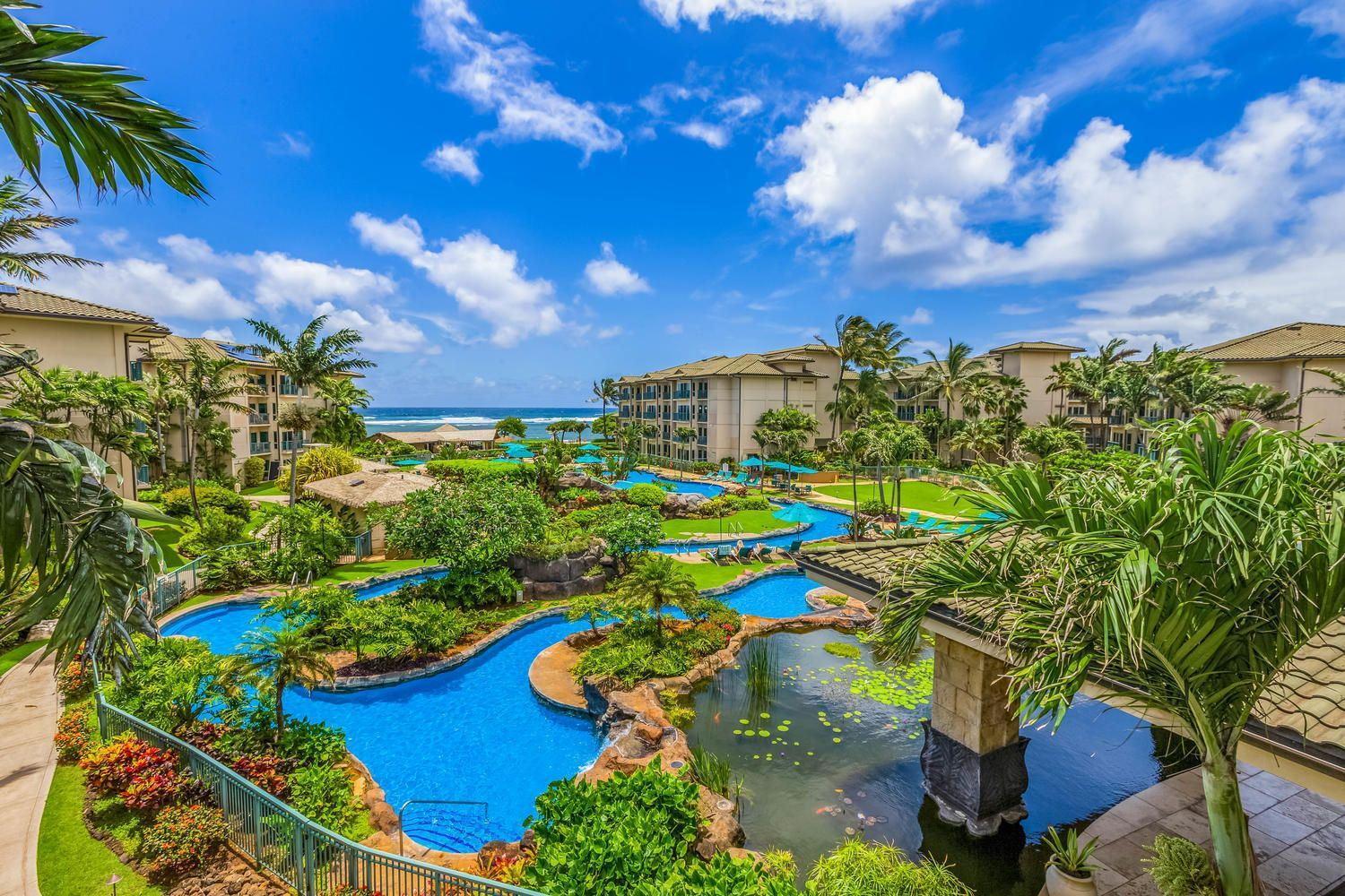 Waipouli Beach Resort Penthouse Beautiful Oceanview Aloha! Ac Pool Капаа Екстериор снимка
