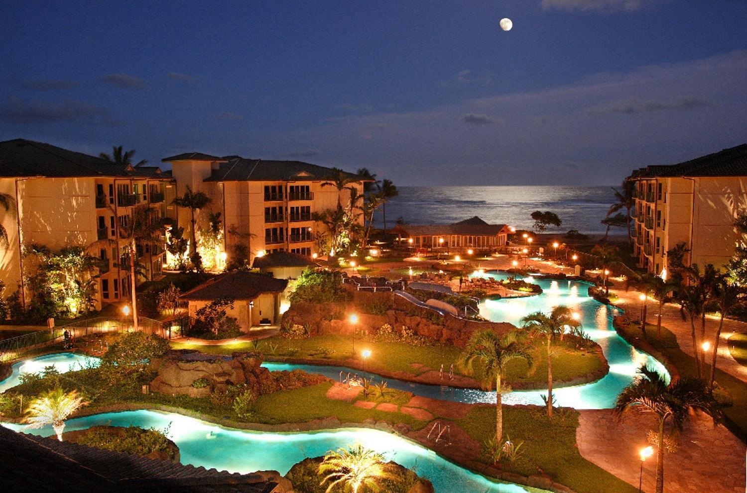 Waipouli Beach Resort Penthouse Beautiful Oceanview Aloha! Ac Pool Капаа Екстериор снимка
